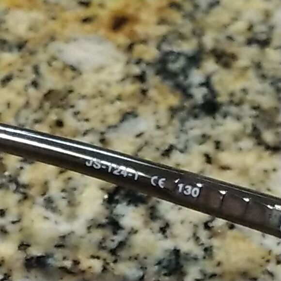 JILL STUART EYEGLASSES FRAME JS 124-1 REF 49/16/130 FLEX HINGE - Picture 6 of 11